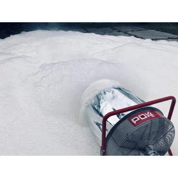 "SNOW COAT" DN 500 habgenerátor, STORZ C52 bemenettel, habszitával együtt