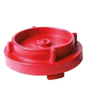 ABS műanyag kupakkapocs C 52 - piros