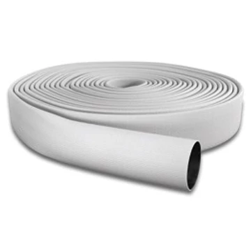 OSW Eschbach Forest Fire erdőtüzes tűzoltó tömlő "natúr" - D/25 mm méret - 20 m-es - kapcsokkal